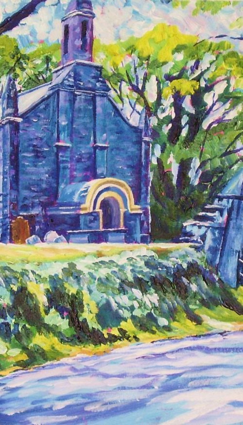 Ballaugh Old Church, Isle of Man by Max Aitken