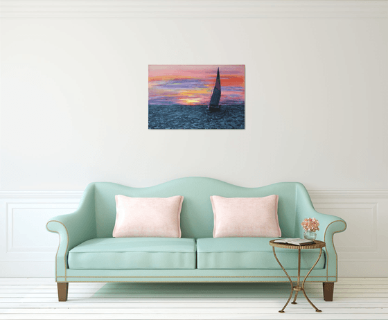 Sea walk / Original Painting