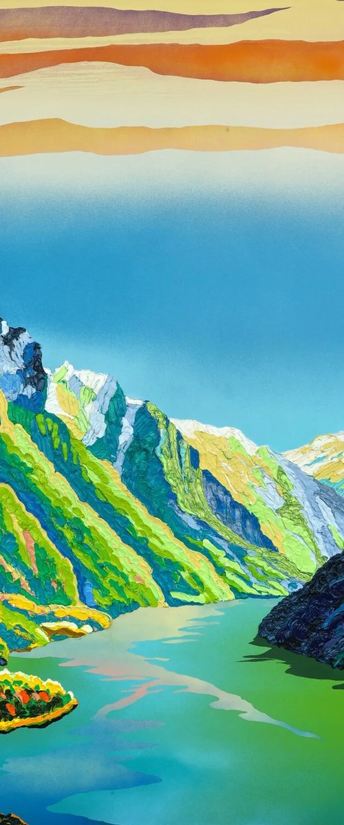 Mountains of Switzerland by Dominic Virtosu