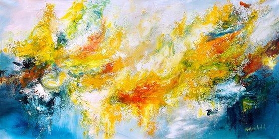 Light Spilling Over the Sea