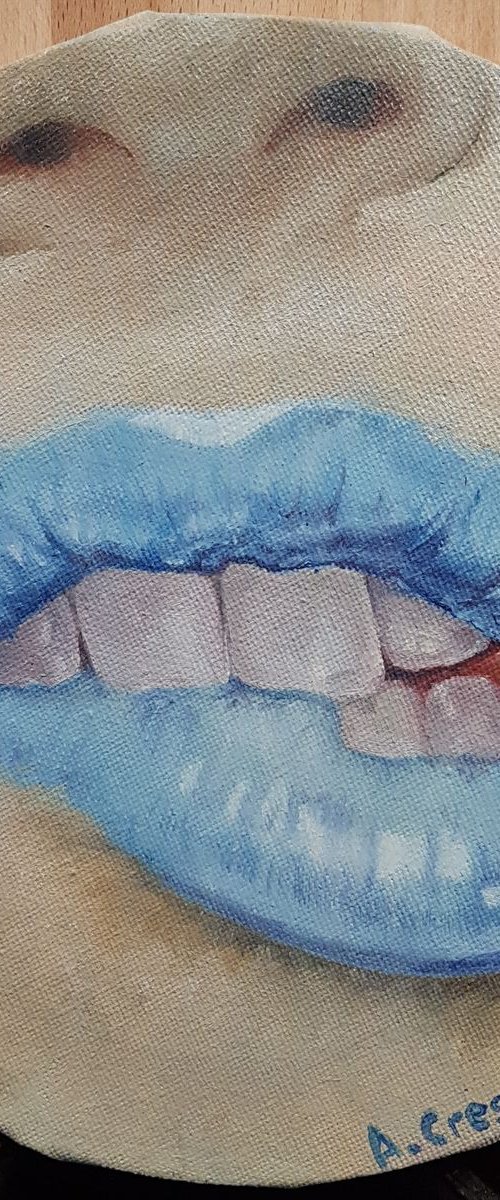 Labios color de cielo by Alfonso Crespo