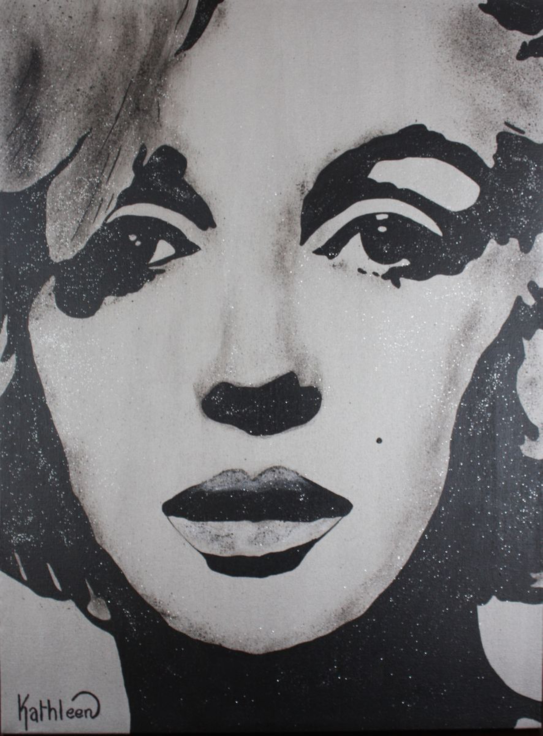 Original Art Painting Marilyn Monroe Portrait Ar Artfinder