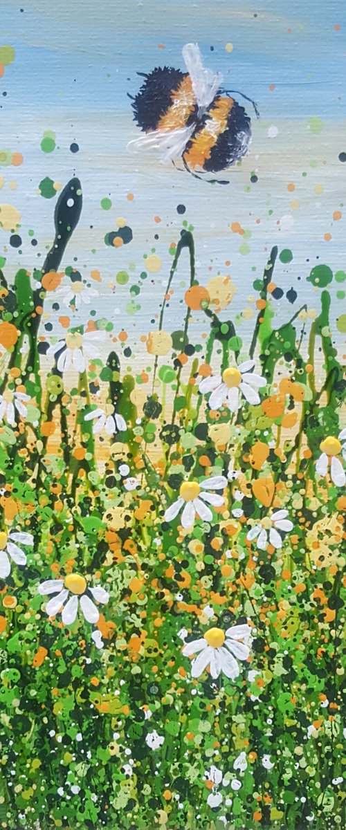 Bee - utiful Daisy Meadow by Lucy Moore