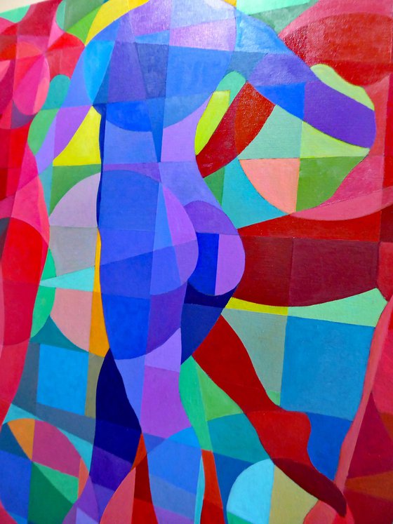 THREE NUDES DANCING