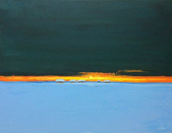 World Of Sky #348/1 50X40cm