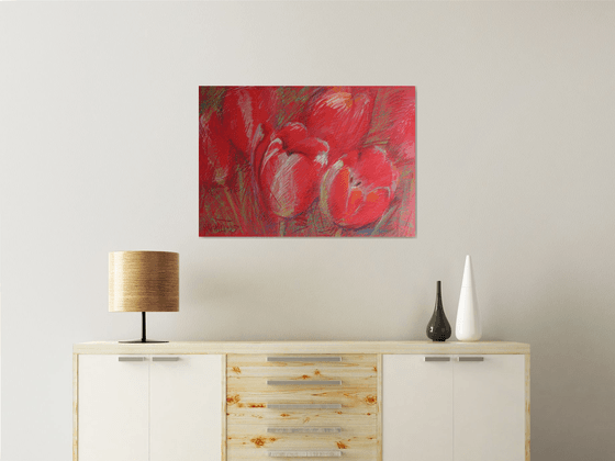 Tulips Red