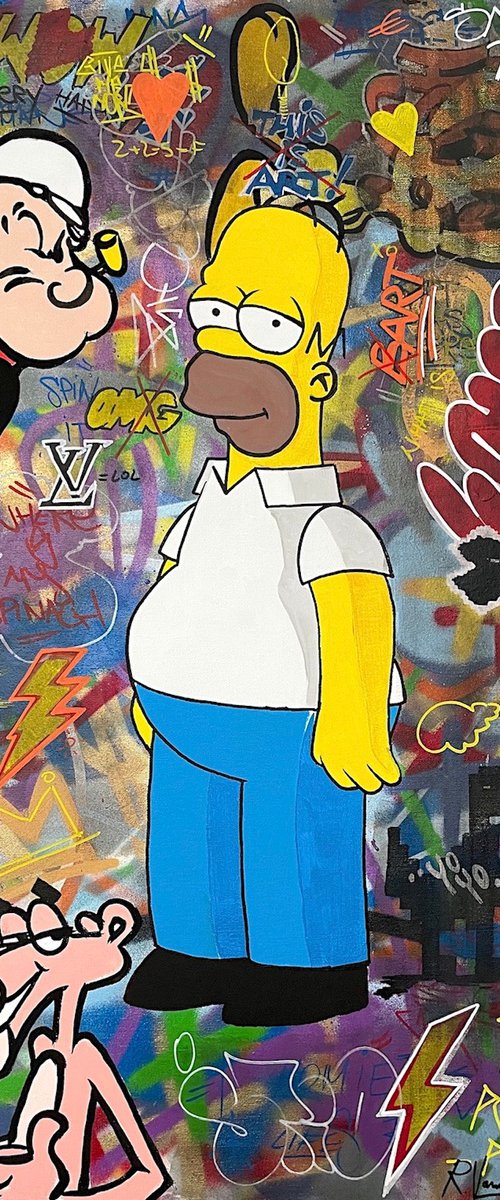 Tripping Homer by Rinalds Vanadzins