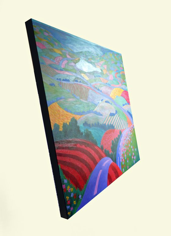 JOURNEY AMONG PATCHWORK FIELDS