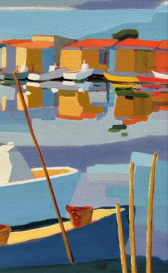 A little harbour in France