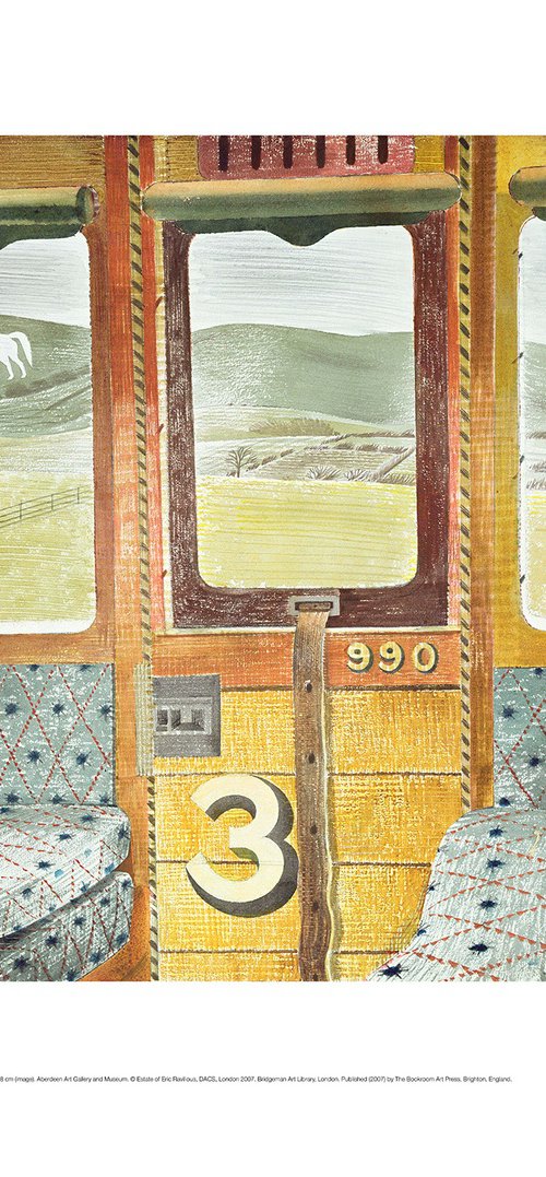 Train Landscape by Eric Ravilious