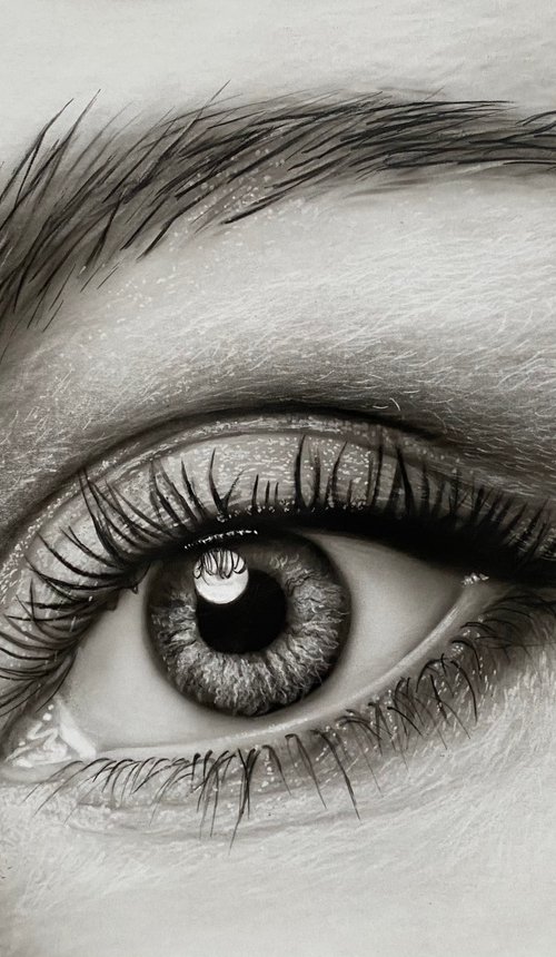 Realistic eye by Dolgor Dugarova