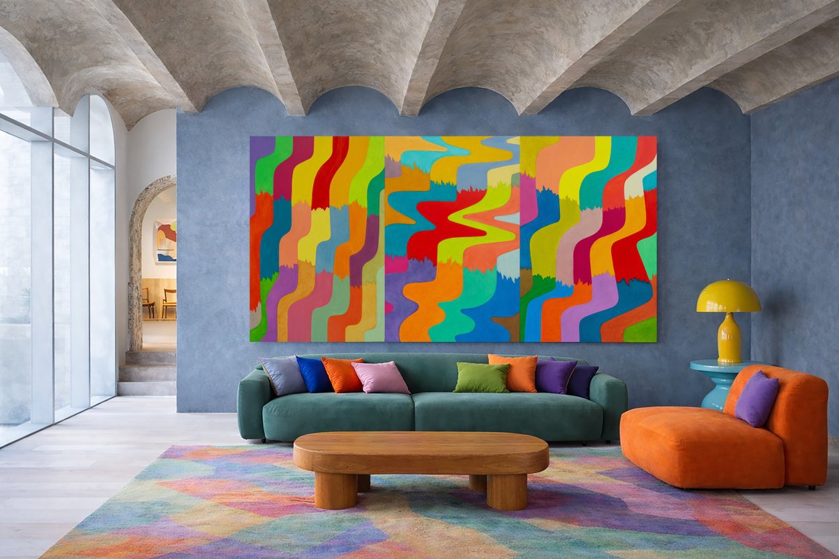 Life- Giving Nature Xix By Ivan Stoyanov, 118 X 59, Artwork For Sale On Artfinder