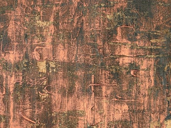 Black Copper N.º 2 (On Cork)