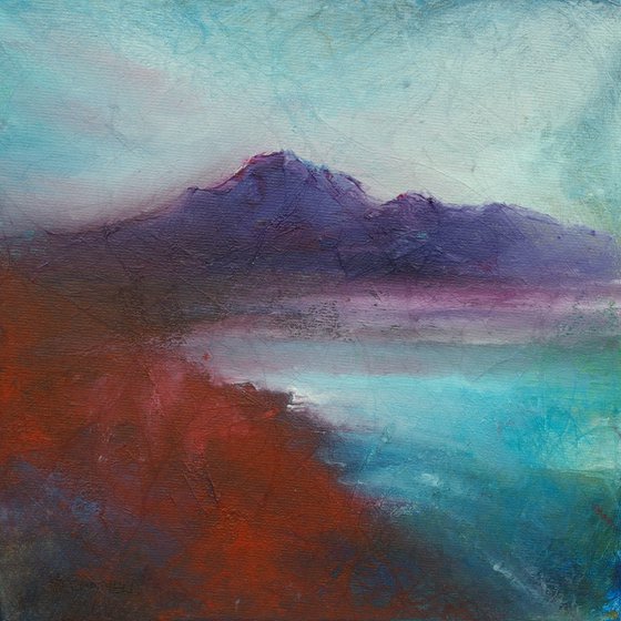 Lochan Hakel, and atmospheric Scottish lake scene in Scotland