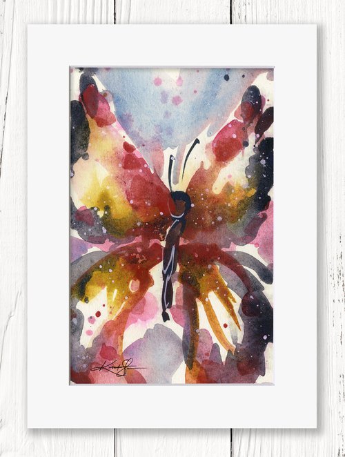 Butterfly Delight 18 -  Painting by Kathy Morton Stanion by Kathy Morton Stanion