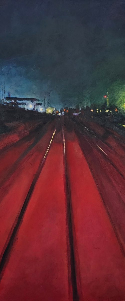 "Midnight Takeoff" by Zlatina Krusteva