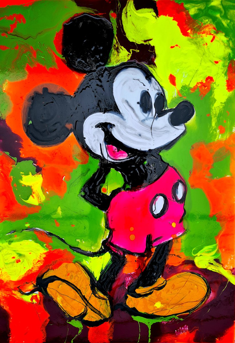 Mickey Mouse shine by Antoni Dragan