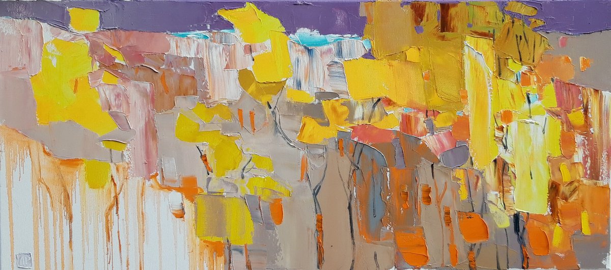 Magical Autumn. By Lesya Ros, 39 X 18, Artwork For Sale On Artfinder