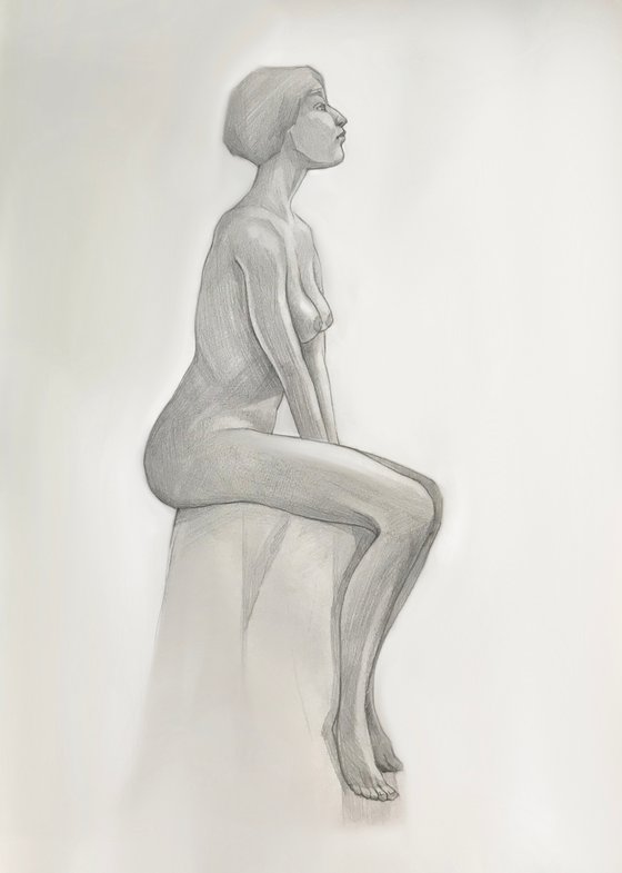 Nude lady