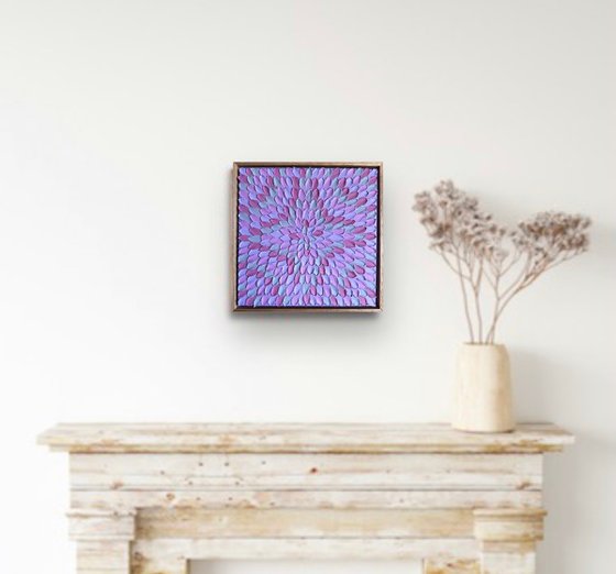 Purple nights (framed)