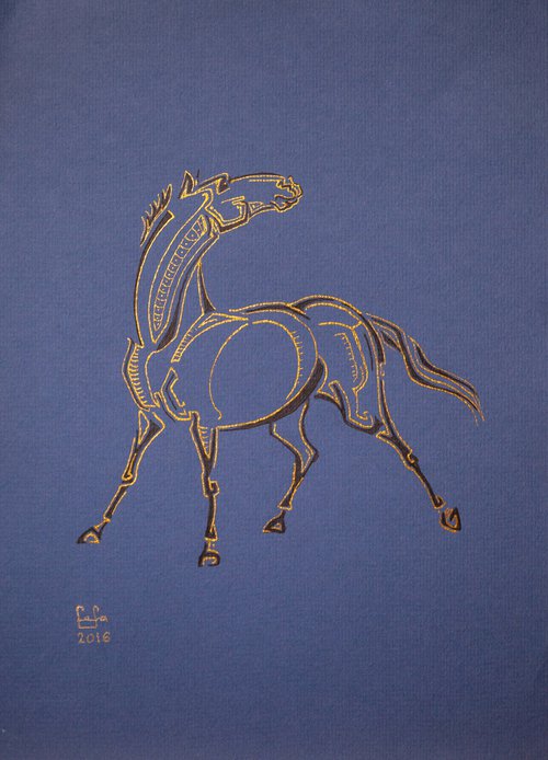 "Happy horse" by Fefa Koroleva