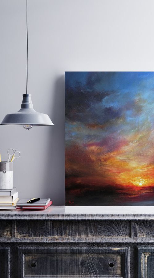 "Darkness is the absence of Light" by Ivan  Grozdanovski