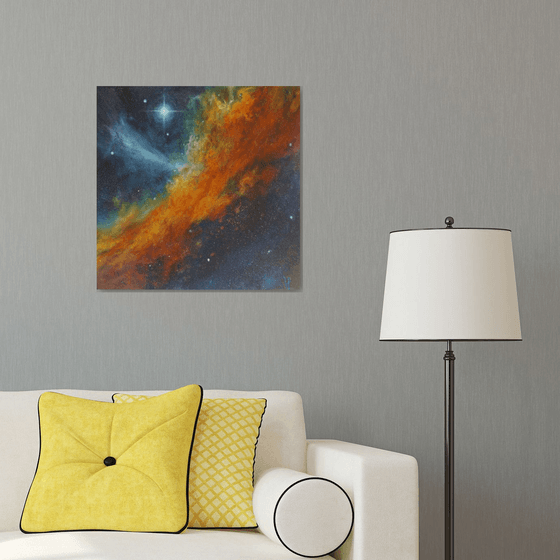 Majestic - Space, Stars, Starry Sky, Nebula