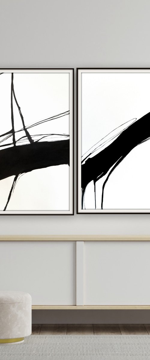 Abstract artwork by Nadia Moniatis