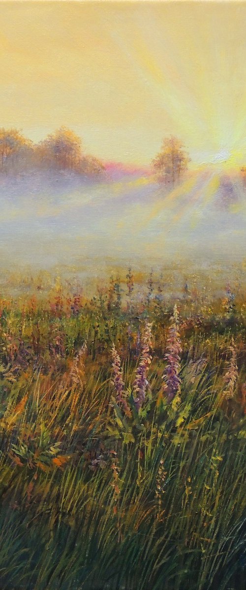 Light Through the Mist by Olga Riabchuk