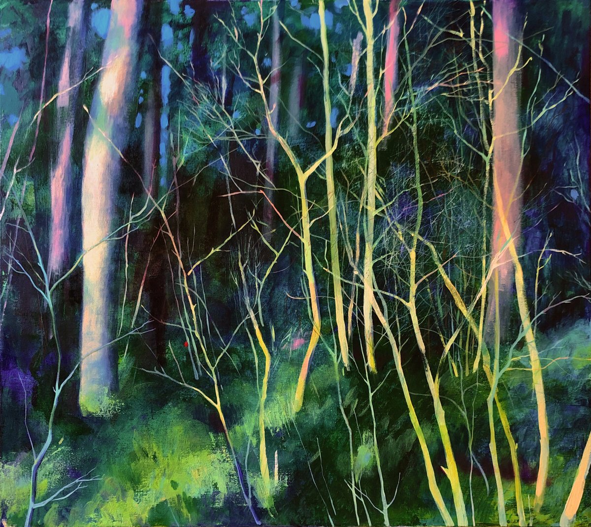 Forest study by Agnese Kurzemniece