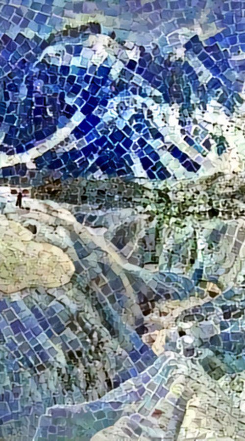 Mosaic glacier N1 by Danielle ARNAL