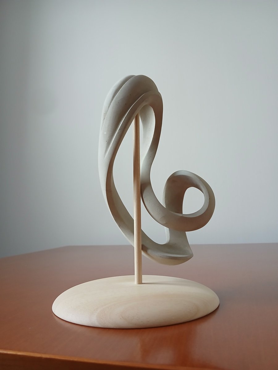 Abstract Stone Sculpture By Massimiliano Capraro, 6 X 10", Diogenes, Original Artwork