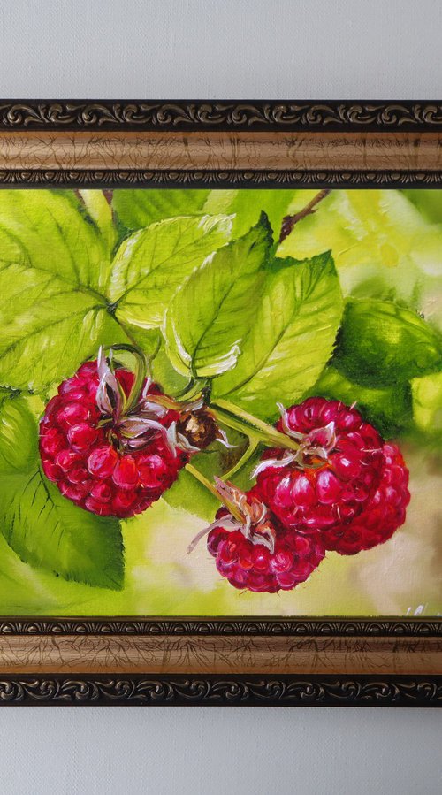Ripe Raspberries by Natalia Shaykina