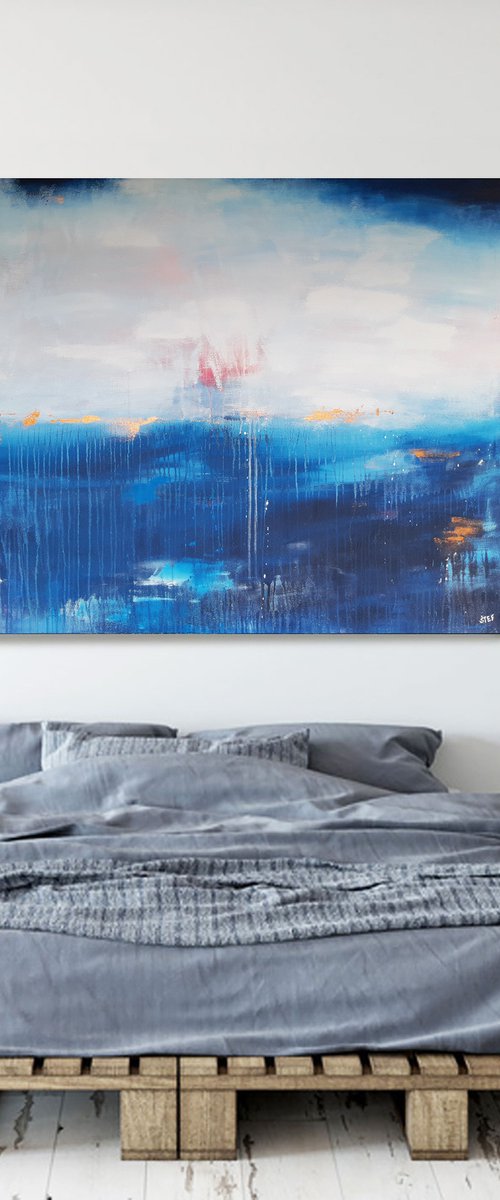 Deep Sea #4 - Large Seascape by Stefanie Rogge