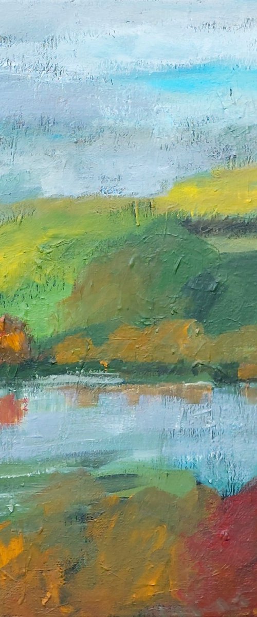 Autumn Landscape VII by Jan Rippingham