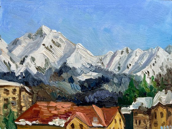 Mountain Village Morning