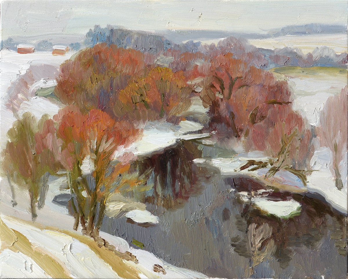winter day by Yulia Pleshkova