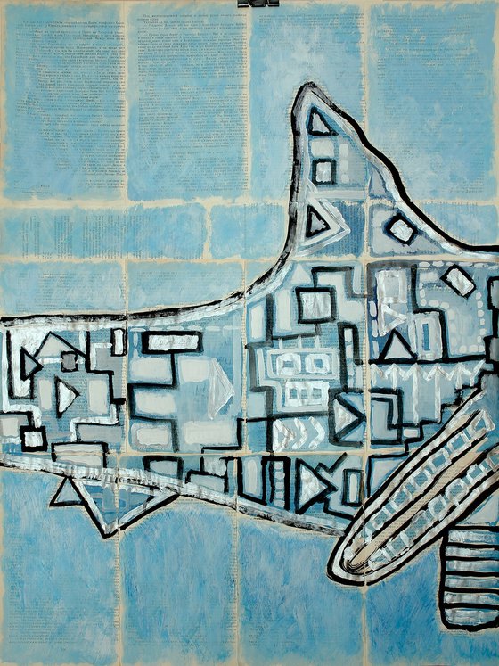 Shark.(triptych)