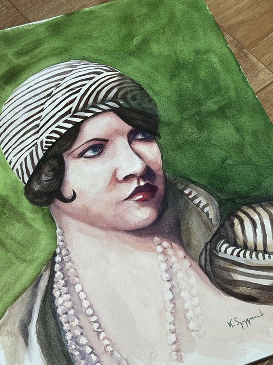 Art Deco Portrait
