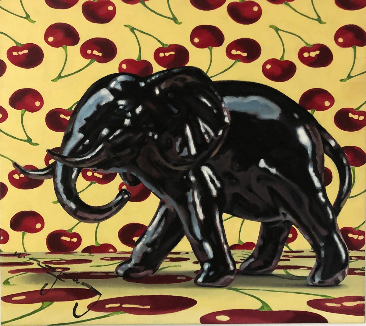 Black Elephant by Alexander Lufer