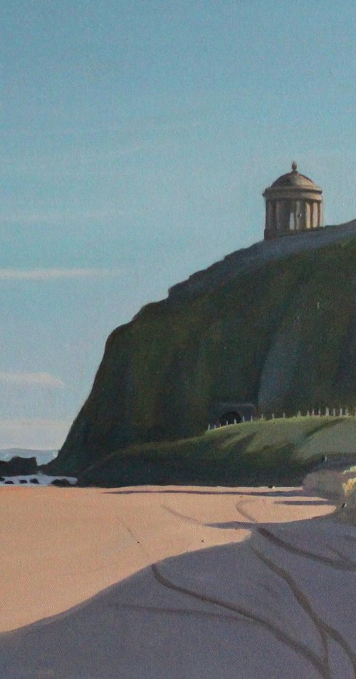 Autumn Light on Mussenden Temple by Emma Cownie