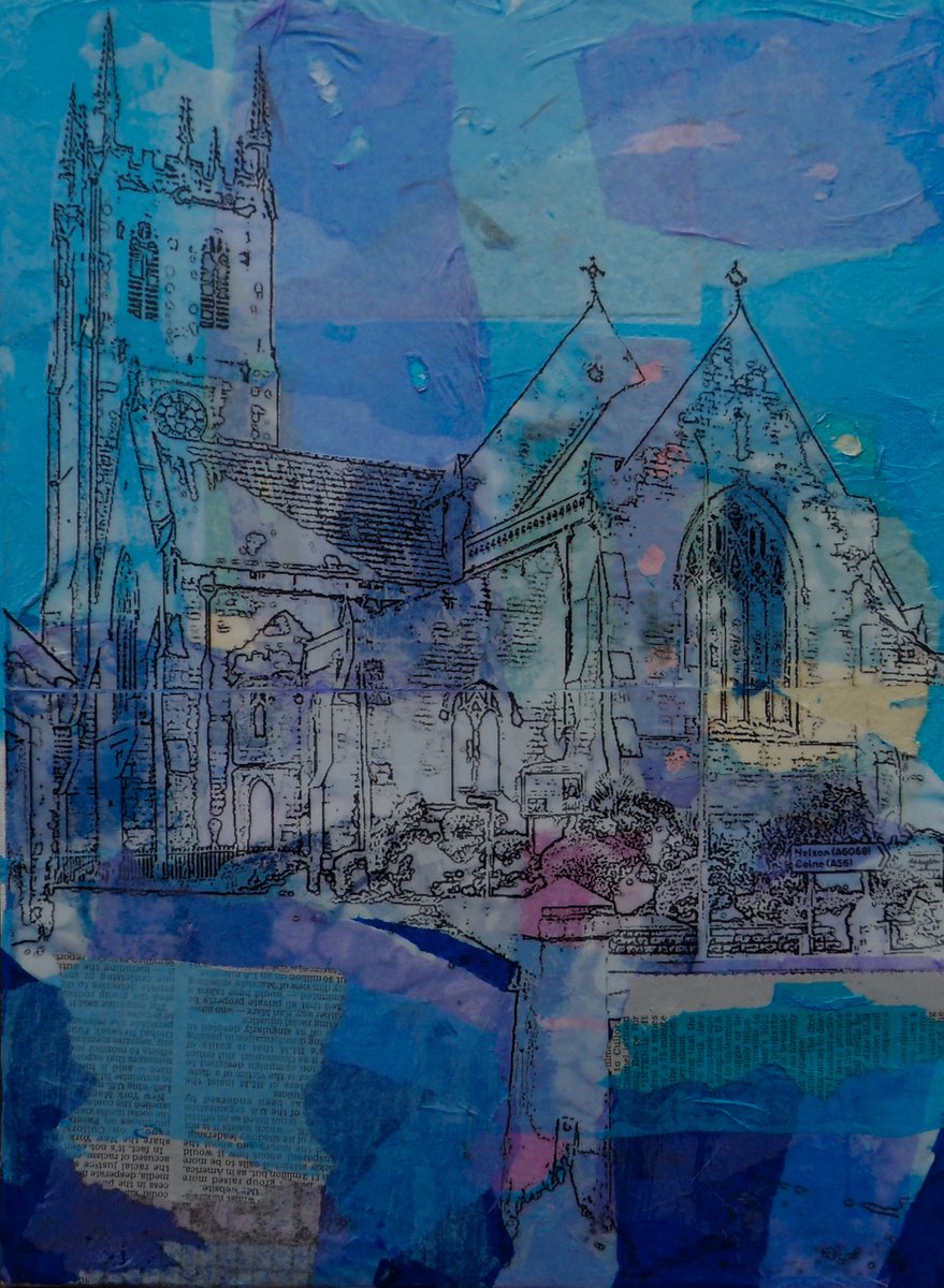 Blue Church by Paul Edmondson
