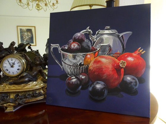 Still Life With Pomegranates 2