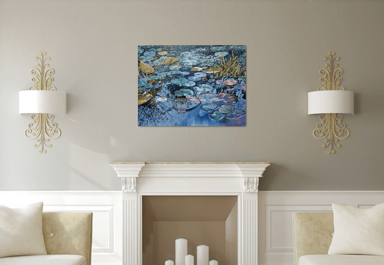 Waterlilies on the Pond