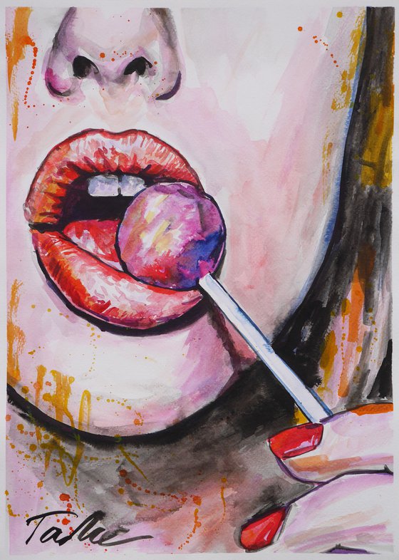 "Sweet candy" /30x42 cm