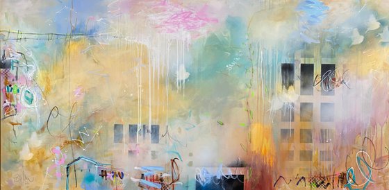 Flying Home No.2   200x100cm