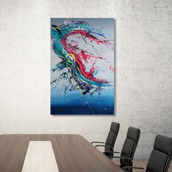 Ripped-tile (Spirits Of Skies 096068) - 80 x 120 cm - XXL (32 x 48 inches)