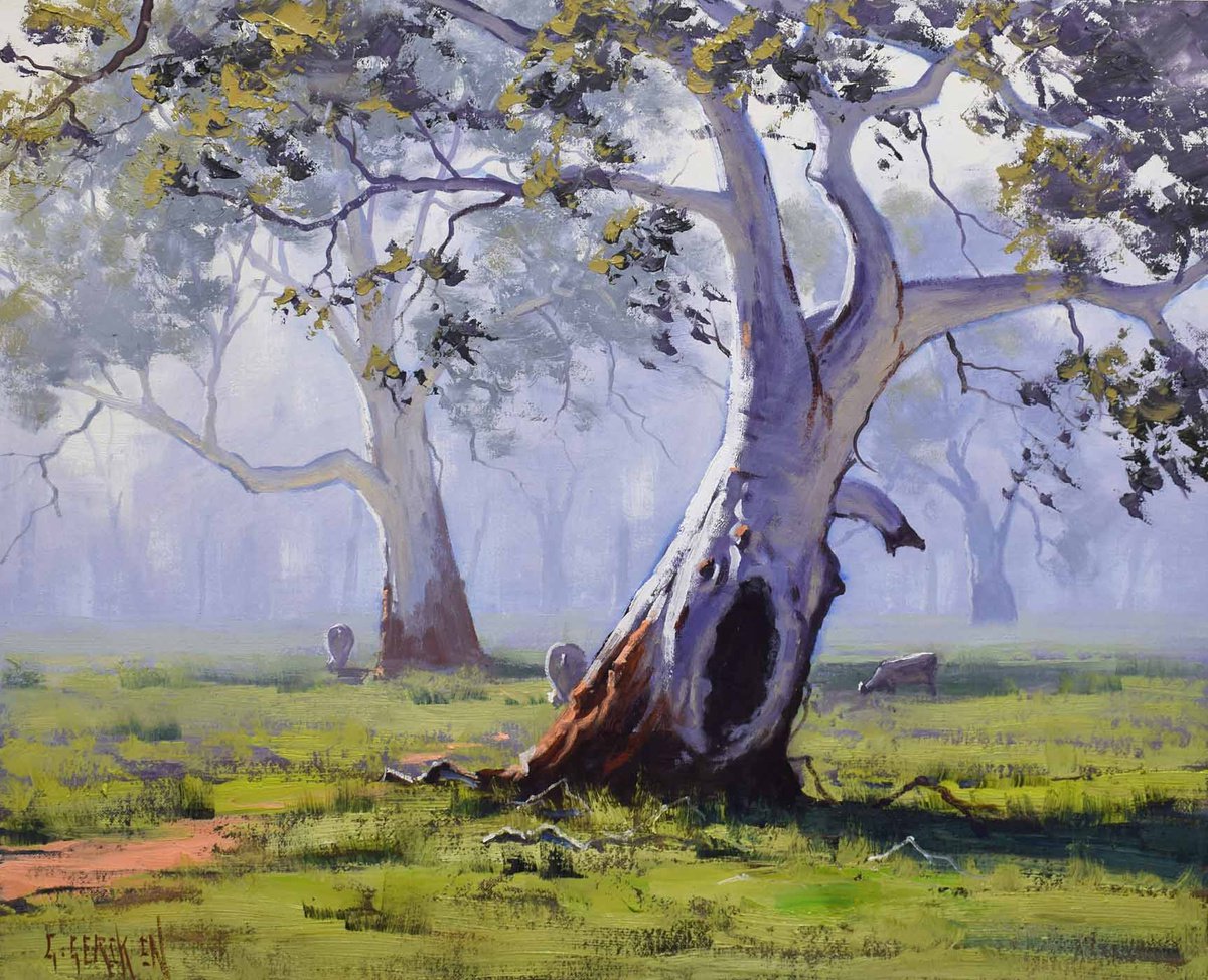 gum tree painting