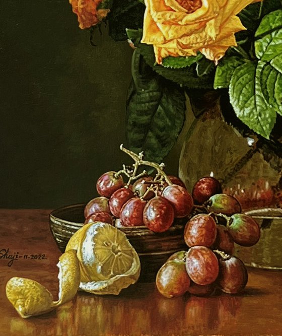 Yellow Rose Flowers