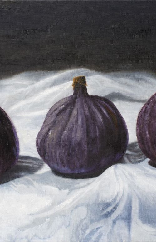 Figs on a Damask Tablecloth by Andrew McNeile Jones